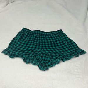 Green Gingham Shorts!